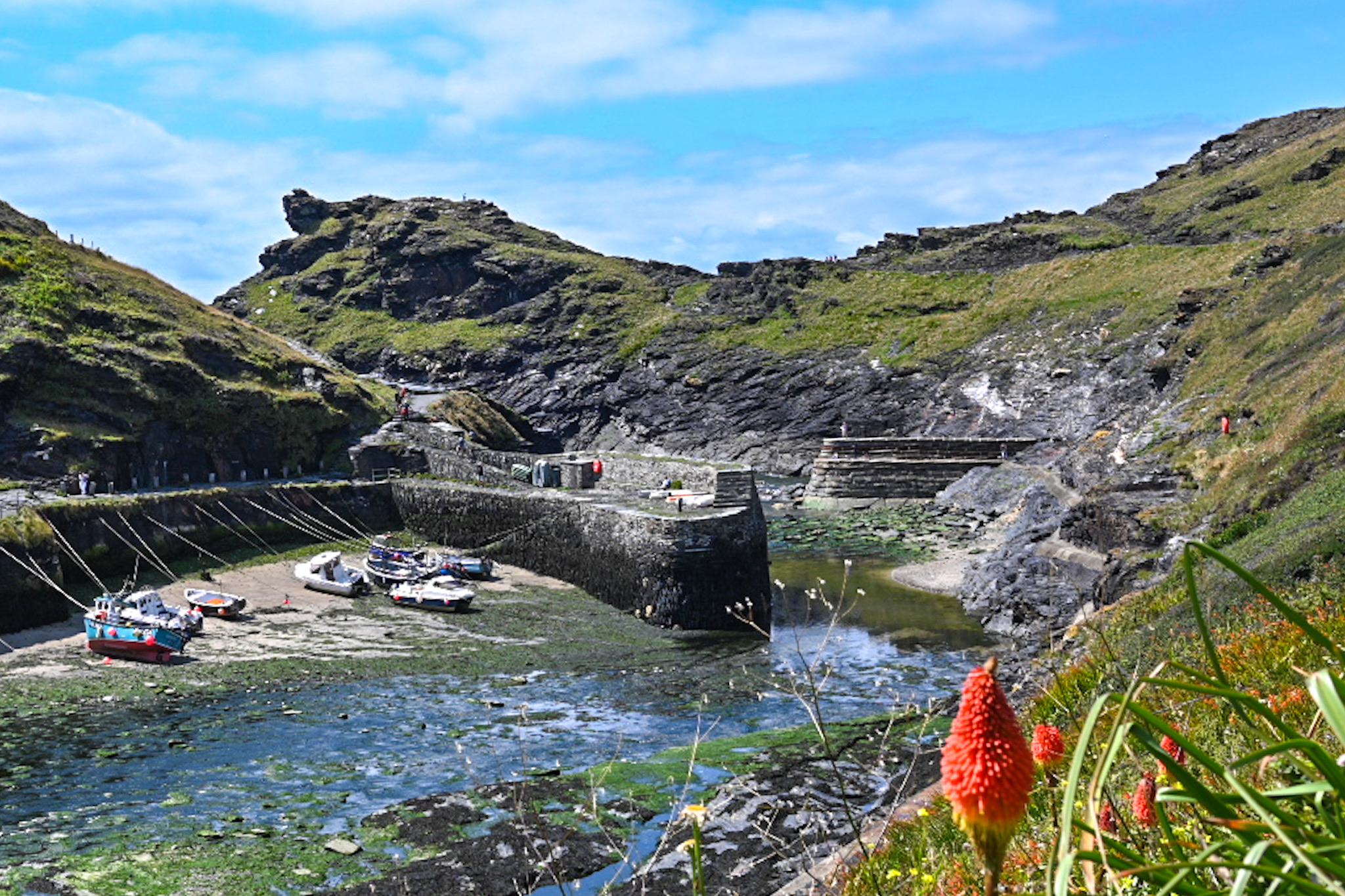 De westkust van Cornwall