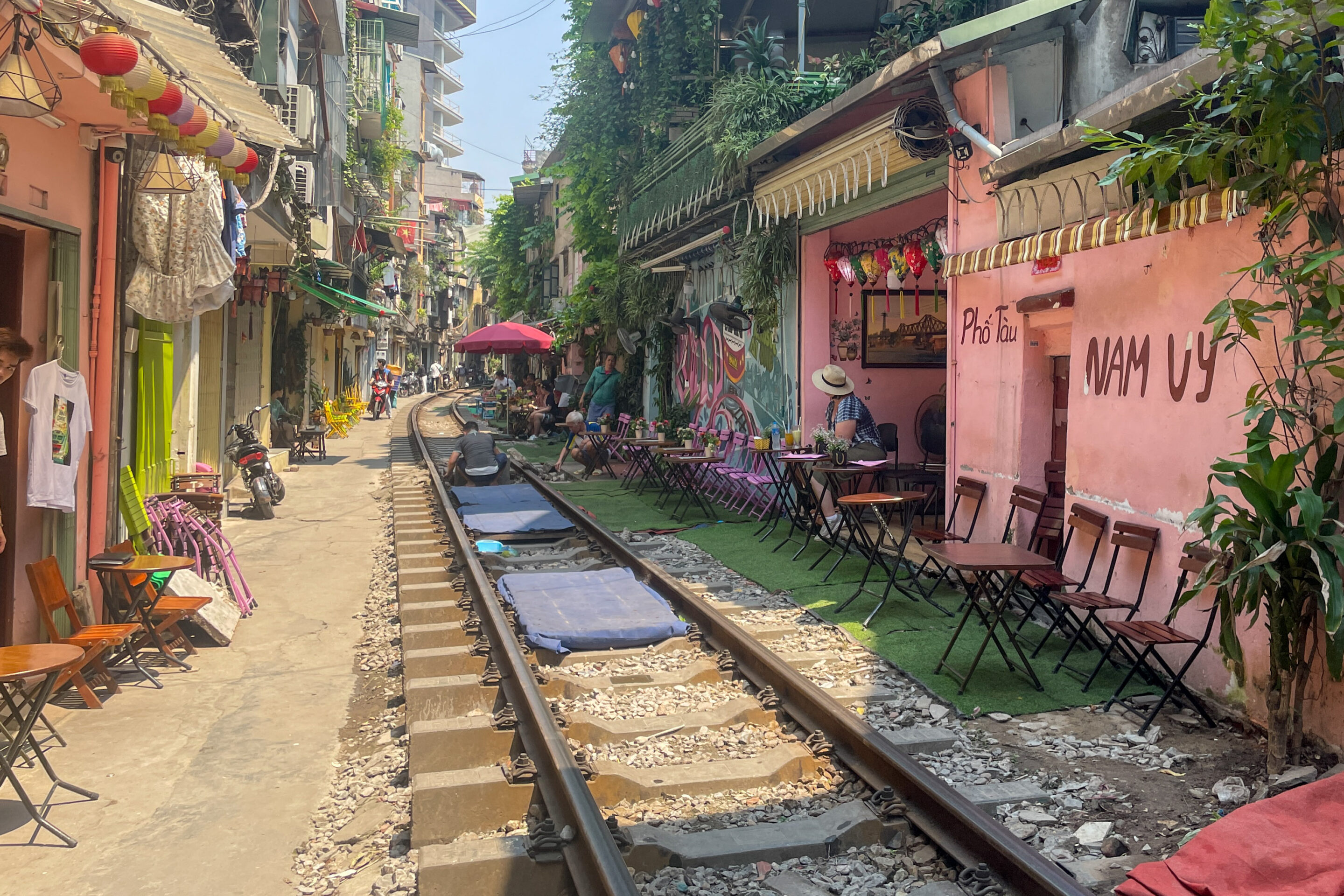 Hanoi op de fiets